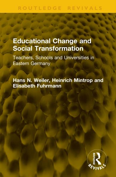 Educational Change and Social Transformation