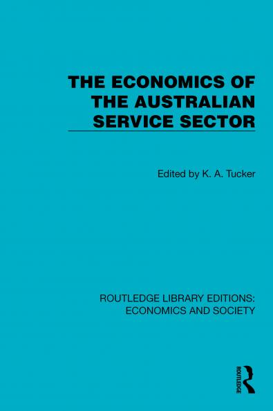 Economics of the Australian Service Sector