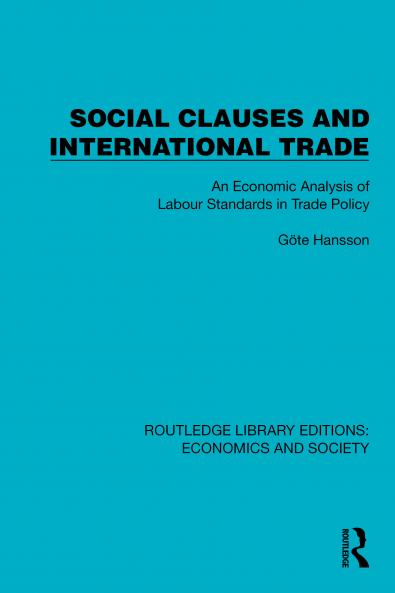 Social Clauses and International Trade