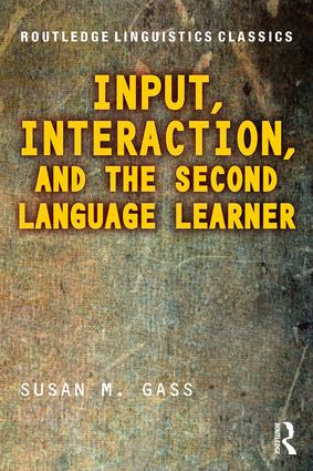 Input Interaction and the Second Language Learner
