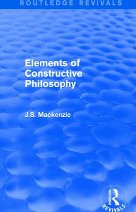 Elements of Constructive Philosophy
