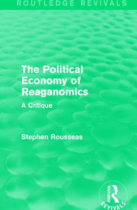 Political Economy of Reaganomics