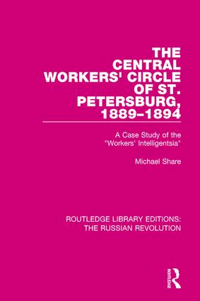 Central Workers' Circle of St. Petersburg 1889-1894