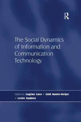 Social Dynamics of Information and Communication Technology