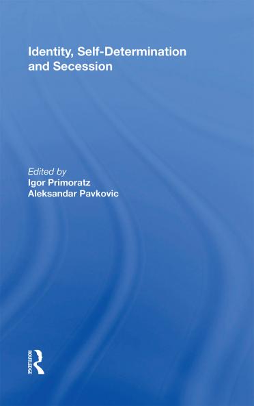 Identity Self-Determination and Secession