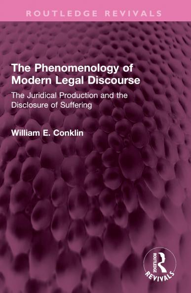 Phenomenology of Modern Legal Discourse