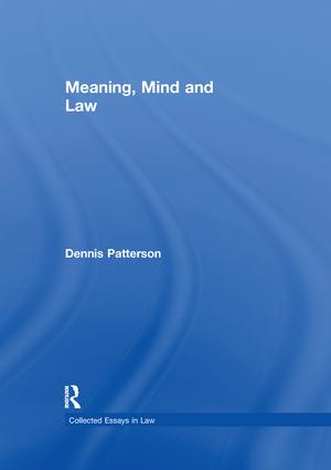 Meaning Mind and Law