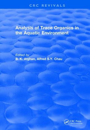 Analysis of Trace Organics in the Aquatic Environment