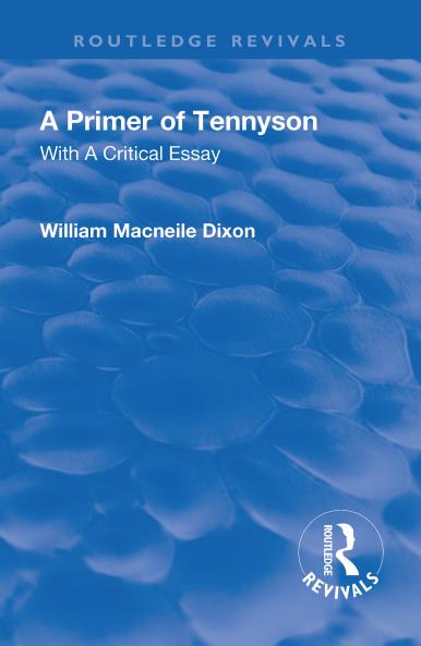 Revival: A Primer of Tennyson (1901)