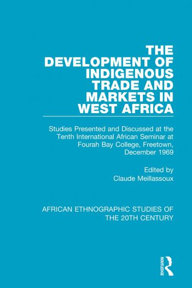 Development of Indigenous Trade and Markets in West Africa
