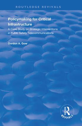 Policymaking for Critical Infrastructure