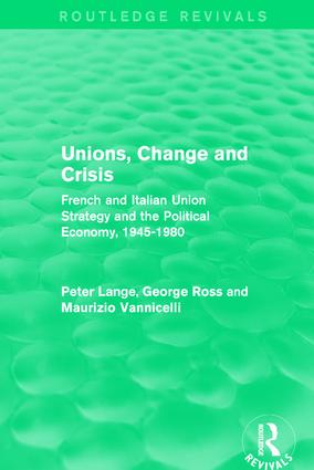 Unions Change and Crisis