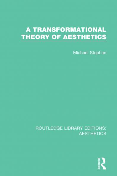 Transformation Theory of Aesthetics