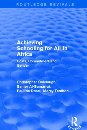 Revival: Achieving Schooling for All in Africa (2003)