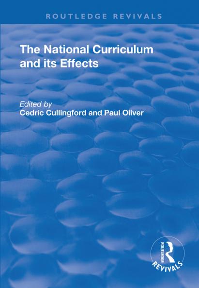National Curriculum and its Effects