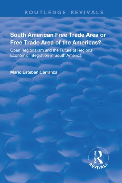 South American Free Trade Area or Free Trade Area of the Americas?