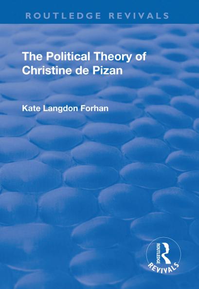 Political Theory of Christine De Pizan