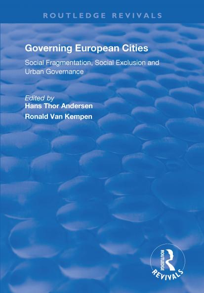 Governing European Cities