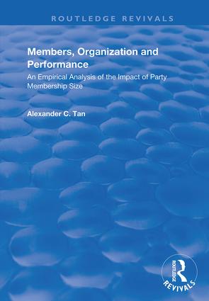 Members Organizations and Performance: An Empirical Analysis of the Impact of Party Membership Size
