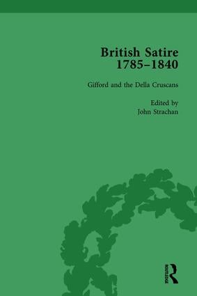 British Satire 1785-1840 Volume 4