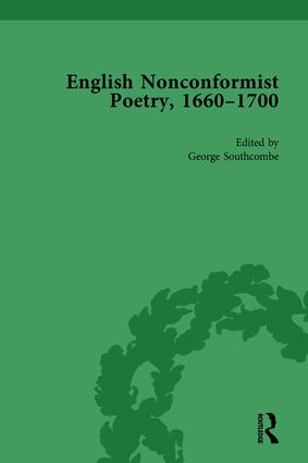 English Nonconformist Poetry 1660-1700 vol 1