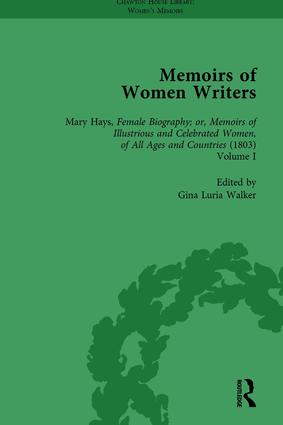 Memoirs of Women Writers Part II Volume 5
