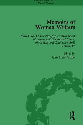 Memoirs of Women Writers Part III vol 8