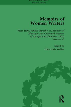 Memoirs of Women Writers Part III vol 10