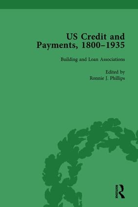 US Credit and Payments 1800-1935 Part I Vol 1