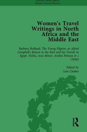 Women's Travel Writings in North Africa and the Middle East Part I Vol 2
