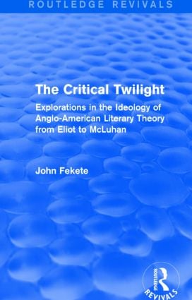 Critical Twilight (Routledge Revivals)
