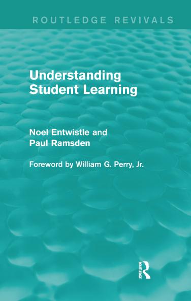 Understanding Student Learning (Routledge Revivals)
