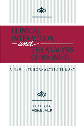 Clinical Interaction and the Analysis of Meaning