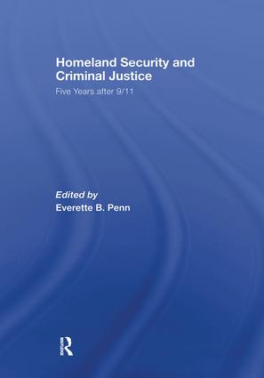 Homeland Security and Criminal Justice