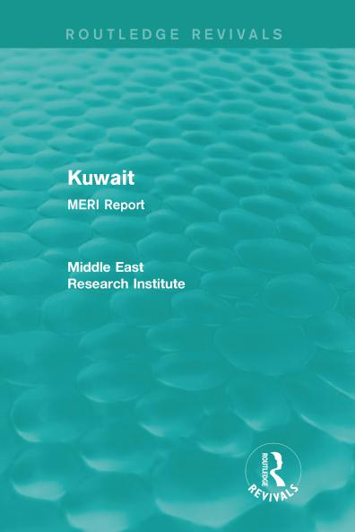 Kuwait (Routledge Revival)