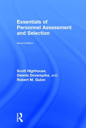 Essentials of Personnel Assessment and Selection