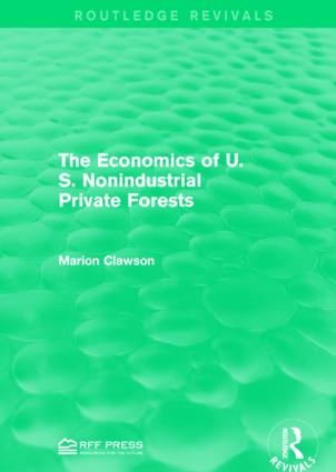 Economics of U.S. Nonindustrial Private Forests