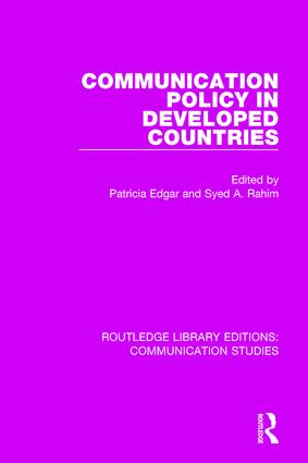 Communication Policy in Developed Countries