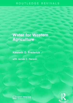 Water for Western Agriculture