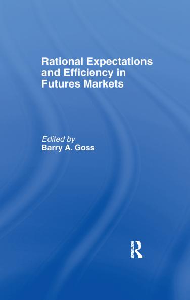 Rational Expectations and Efficiency in Futures Markets
