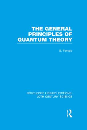 General Principles of Quantum Theory