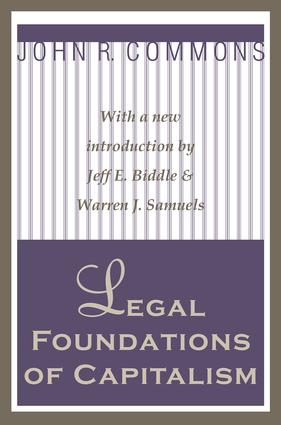 Legal Foundations of Capitalism