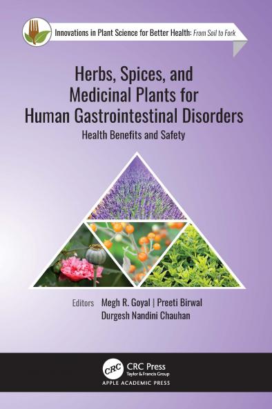 Herbs Spices and Medicinal Plants for Human Gastrointestinal Disorders