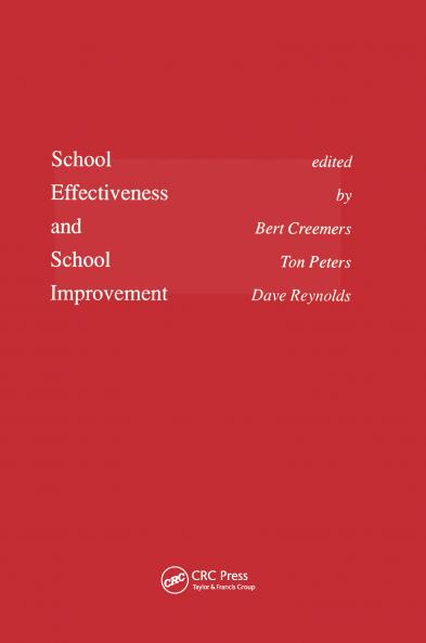School Effectiveness and School Improvement