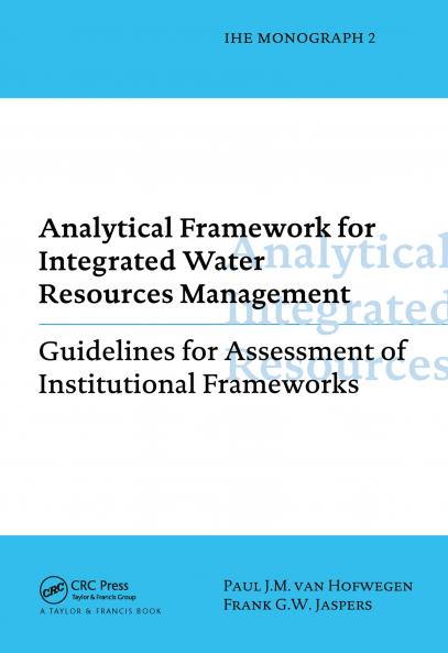 Analytical Framework for Integrated Water Resources Management