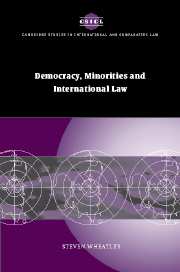 Democracy Minorities and International Law