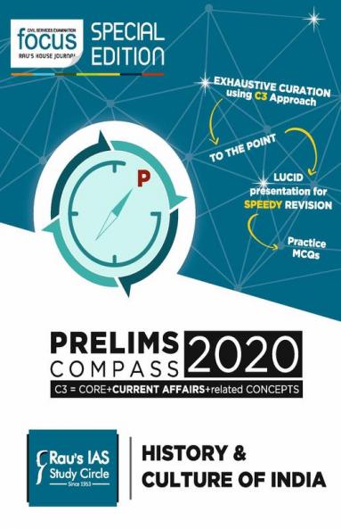 PRELIMS COMPASS 2020 History & Culture of India