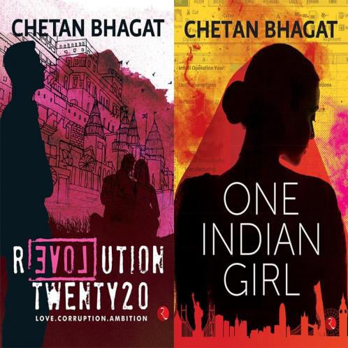One Indian Girl + Revolution Twenty 20: Love. Corruption. Ambition (Set of 2 Books)