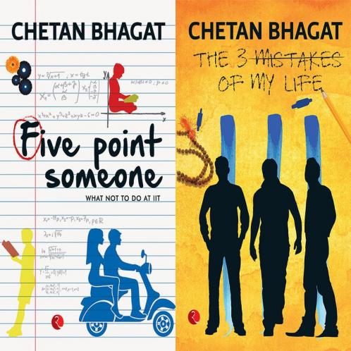 The 3 Mistakes of My Life + Five Point Someone ; What Not To Do at IIT (Set of 2 Books)