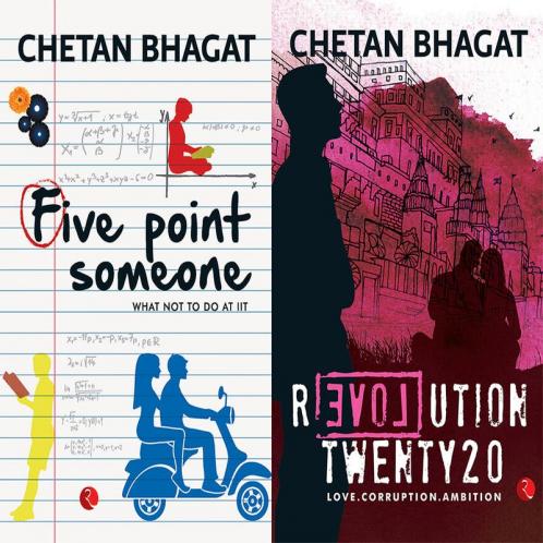 Revolution Twenty 20: Love. Corruption. Ambition + Five Point Someone ; What Not To Do at IIT (Set of 2 Books)